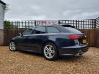 Used Audi A6 S-Line 190 HP (139 kW) 2017 Blue Estate