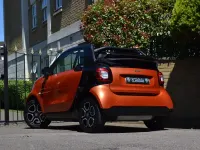 Used Smart ForTwo Cabrio Prime 71 HP (52 kW) 2016 Orange Cabriolet