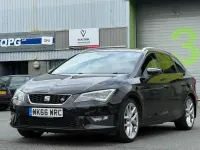 Used Seat Leon FR 184 HP (135 kW) 2016 Black Estate