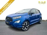 Used Ford Ecosport ST-Line 125 HP (91 kW) 2018 Blue SUV