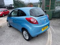 Used Ford Ka Zetec 2013 Blue Hatchback