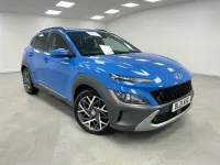 Used Hyundai Kona Premium 141 HP (103 kW) 2021 Blue SUV
