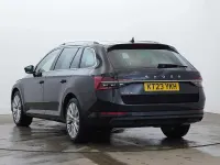 Used Skoda Superb SE L 160 HP (117 kW) 2023 Black magic pearl effect Estate