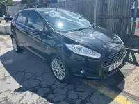 Used Ford Fiesta Zetec 125 HP (91 kW) 2014 Blue Hatchback