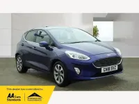 Used Ford Fiesta Titanium 2018 Blue Hatchback