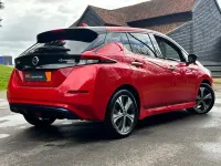 Used Nissan Leaf Tekna 110 kW (150 HP) 2021 Red Hatchback