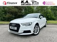 Used Audi A3 150 HP (110 kW) 2018 White Sedan