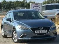 Used Mazda 3 120 HP (88 kW) 2014 Blue Hatchback