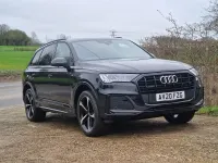 Used Audi Q7 Black Edition 286 HP (210 kW) 2020 Black SUV