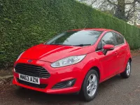 Used Ford Fiesta Zetec 2014 Red Hatchback