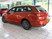Used Seat Leon ST XCELLENCE Lux 130 HP (95 kW) 2019 Eclipse orange Estate
