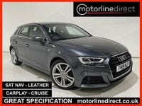 Used Audi A3 Sportback S-Line 116 HP (85 kW) 2019 Grey Hatchback