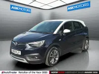 Used Vauxhall Crossland X Elite 102 HP (75 kW) 2019 Blue SUV