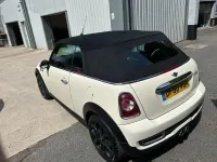 Used Mini Cooper S Cabriolet 2010 White Cabriolet