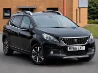 Used Peugeot 2008 Allure 82 HP (60 kW) 2016 Black SUV