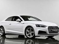 Used Audi A5 S-Line 190 HP (139 kW) 2018 White Coupe