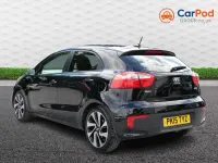 Used Kia Rio 2015 Black Hatchback
