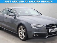 Used Audi A5 Sportback S-Line 190 HP (139 kW) 2016 Grey Hatchback