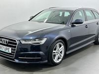 Begagnad Audi A6 S-Line 190 HK (139 kW) 2017 Blå Kombi