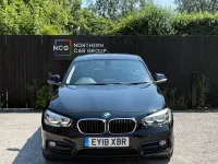 Used BMW 118 Sport Line 136 HP (100 kW) 2017 Black Hatchback