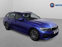 Used BMW 330e M Sport 292 HP (214 kW) 2021 Blue Estate