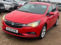 Used Vauxhall Astra SRi 150 HP (110 kW) 2018 Red Hatchback
