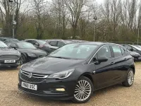 Used Vauxhall Astra Elite 200 HP (147 kW) 2018 Black Hatchback