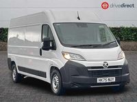 New Vauxhall Movano S 140 HP (102 kW) 2025 Solid  kaolin white MPV