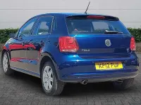 Used VW Polo Match 85 HP (62 kW) 2012 Blue Hatchback