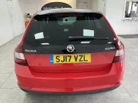 Used Skoda Rapid Sport 110 HP (80 kW) 2017 Red Hatchback