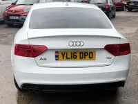 Used Audi A5 Black Edition 190 HP (139 kW) 2016 White Coupe