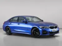 Used BMW 330e M Sport 292 HP (214 kW) 2019 Blue Sedan