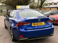 Used Lexus IS300h Sport Line 2018 Blue Sedan