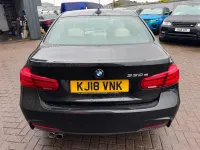 Used BMW 330e M Sport 2018 Black Sedan