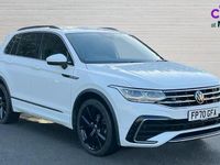 Used VW Tiguan R-line 150 HP (110 kW) 2020 White SUV