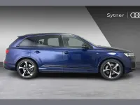 Used Audi Q7 Black Edition 375 HP (275 kW) 2023 Blue SUV