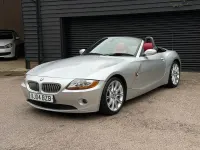 Begagnad BMW Z4 Impressive 231 HK (169 kW) 2004 Silver Cab