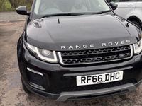 Used Land Rover Range Rover evoque SE 2016 Black Coupe