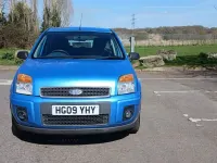 Used Ford Fusion Zetec 2009 Blue Hatchback