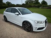 Used Audi A3 Sportback S-Line 2013 White Hatchback