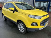 Used Ford Ecosport Titanium 2017 Yellow SUV