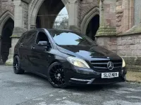 Used Mercedes B200 2012 Black MPV