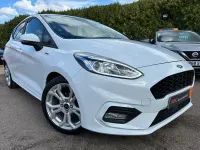 Used Ford Fiesta ST-Line 125 HP (91 kW) 2019 White Hatchback