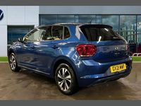 Used VW Polo Match 95 HP (69 kW) 2021 Reef blue metallic  Hatchback