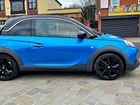 Used Vauxhall Adam Rocks 2015 Blue Hatchback