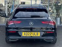 Used Mercedes CLA200 AMG line 2022 Black Estate