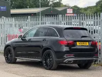 Used Mercedes GLC300 AMG line 2020 Black SUV