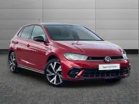 Used VW Polo R-line 94 HP (69 kW) 2023 Red Hatchback