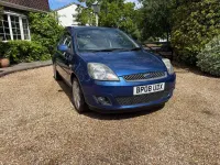 Used Ford Fiesta Zetec 2008 Blue Hatchback