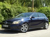 Used Mercedes A180 109 HP (80 kW) 2017 Blue Hatchback
